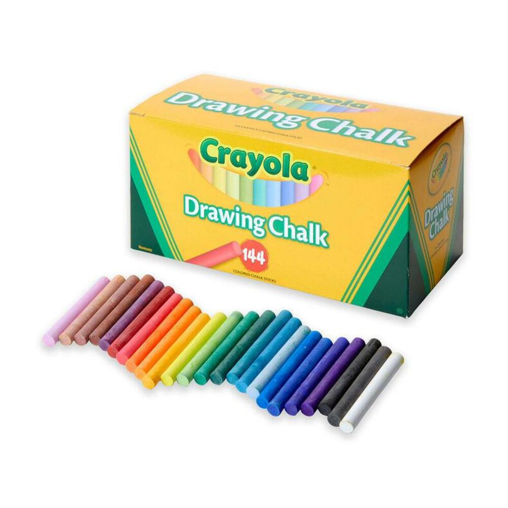 Tiza crayola 144 colores